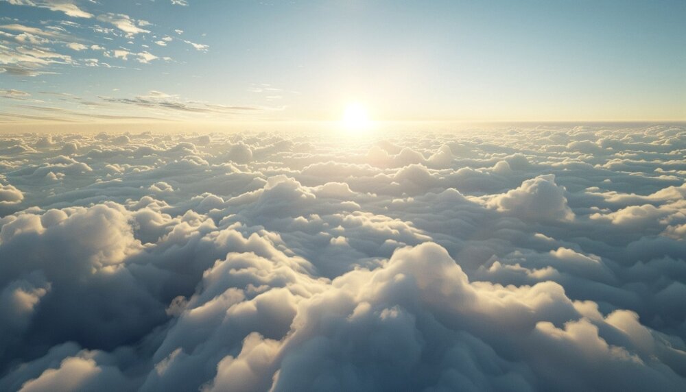 White,Clouds,Floating,In,Blue,Sky